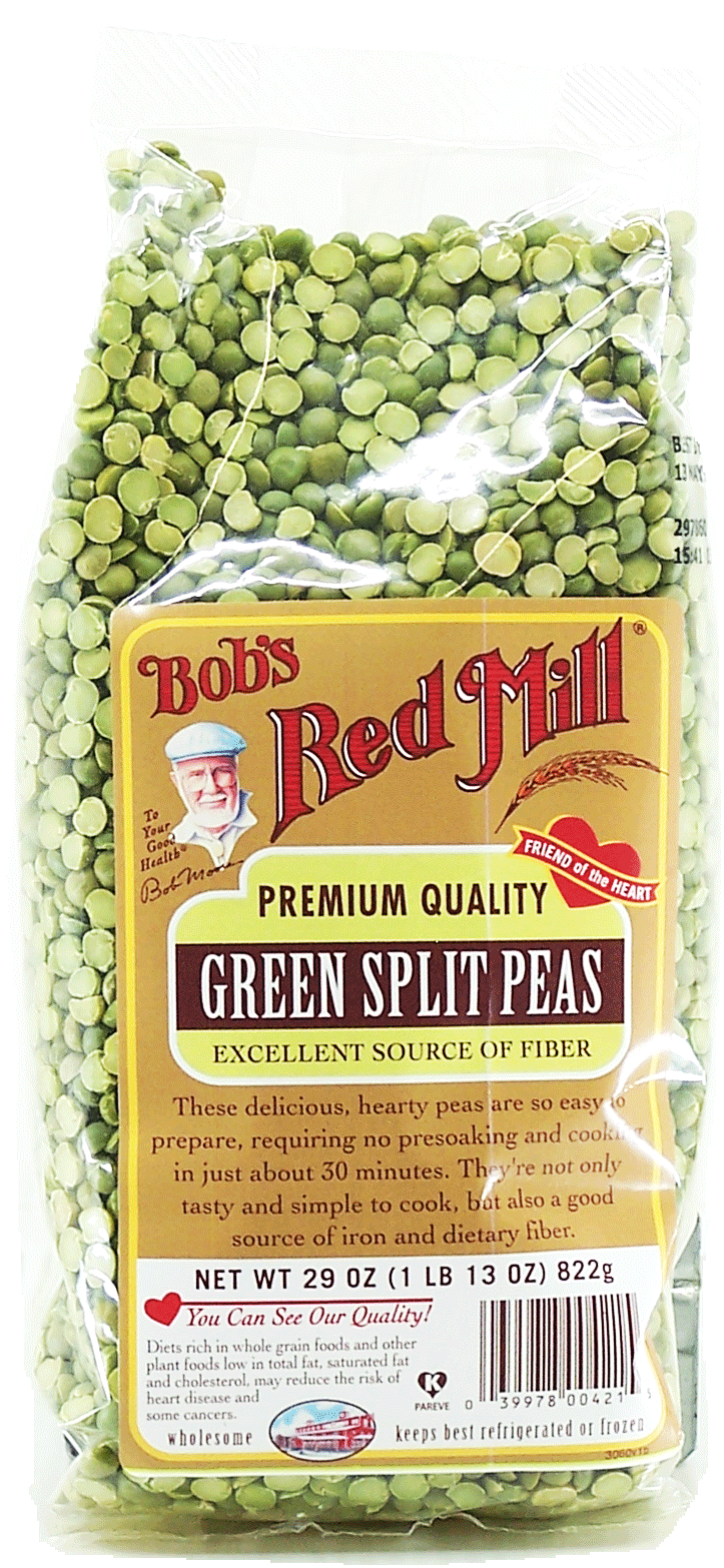 Bob's Red Mill Premium Quality green split peas Full-Size Picture